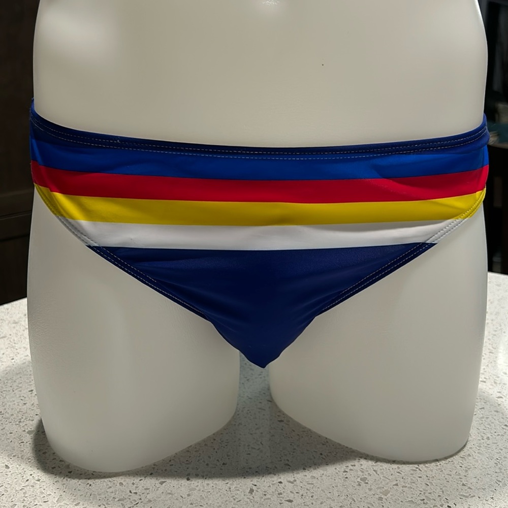 Men’s colourful swim brief